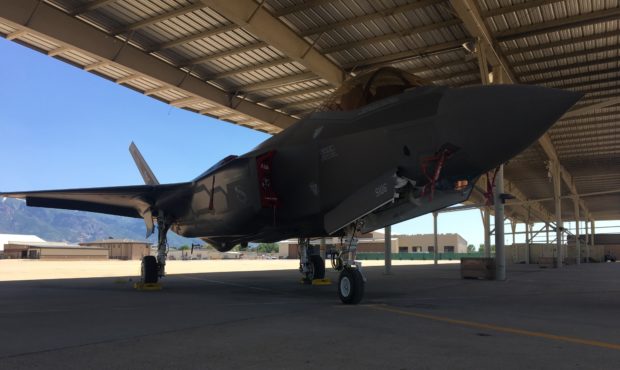 hill air force base F35 flyover...