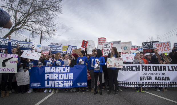 open carry school gun march...