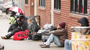 Homeless camp...