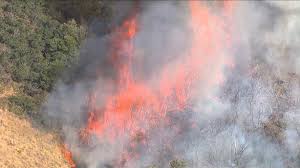 Brush fire in Bountiful, August 2017...