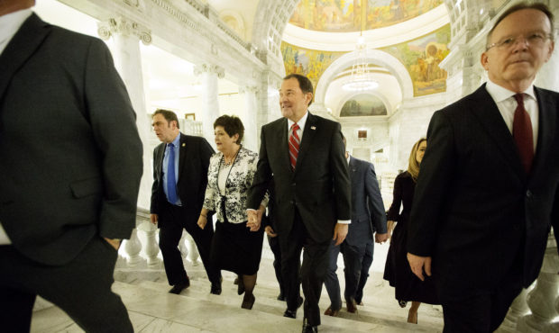 Gov. Herbert says he supports a gas tax increase for public education...