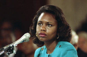 Anita Hill in 1991 (AP File)