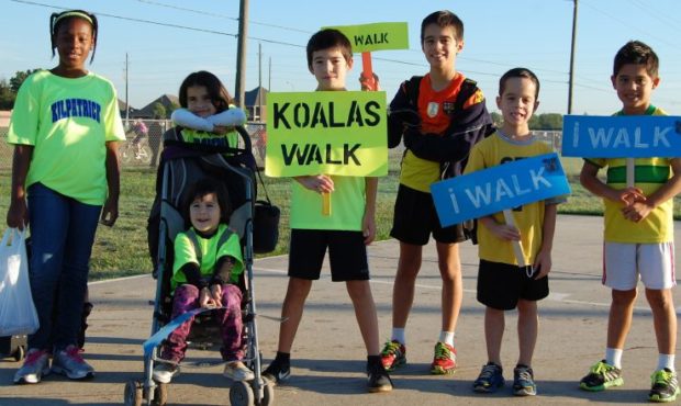 national walk to school day...