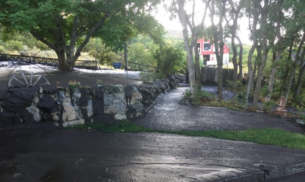 Mudslides caused havoc for one neighborhood in in Spring Lake (Photo Credit: Lori Brinkerhoff)...