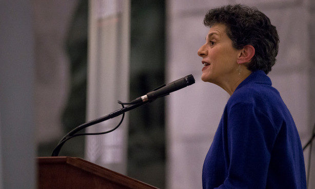 Dec. 27, 2016 file photo of Rep. Patrice Arent, who tried to put an end to straight ticket voting i...