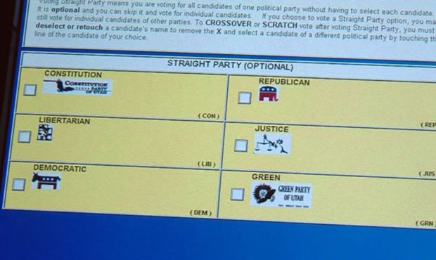 straight-ticket voting...