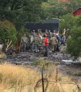 Mudslides caused havoc for one neighborhood in in Spring Lake (Photo Credit: Lori Brinkerhoff)