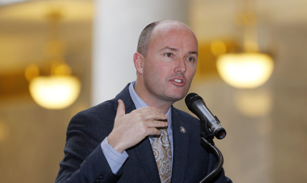 Lt. Gov. Spencer Cox...