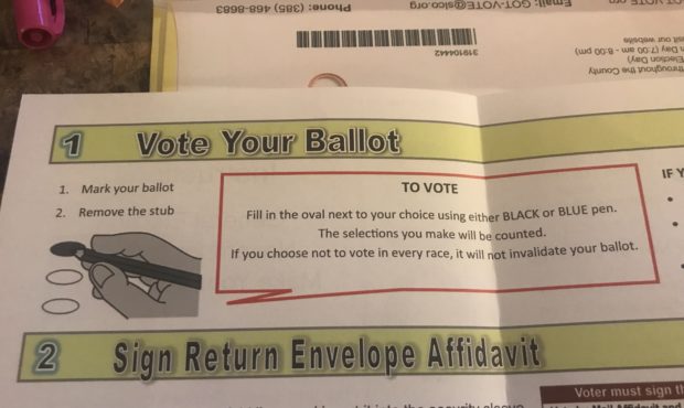 ballot signature issues...