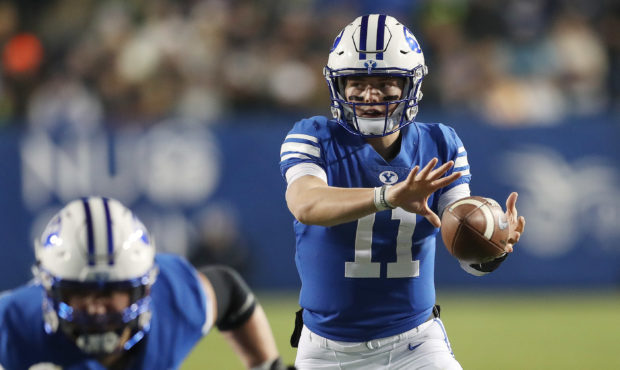 quarterbacks football byu utes cougars...