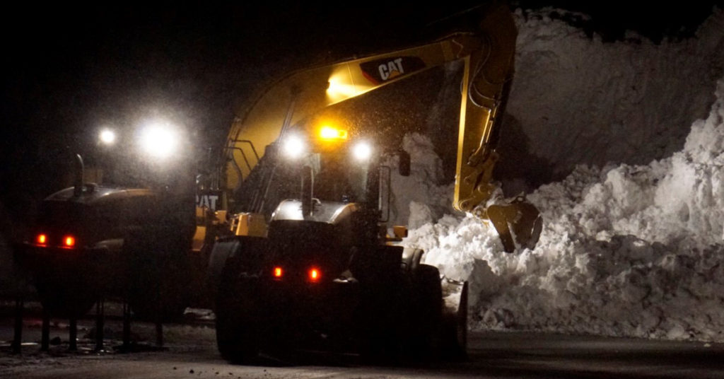 Provo avalanche clean-up