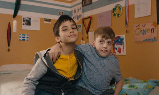 This undated image provided by Microsoft shows a scene from the company's 2019 Super Bowl NFL footb...