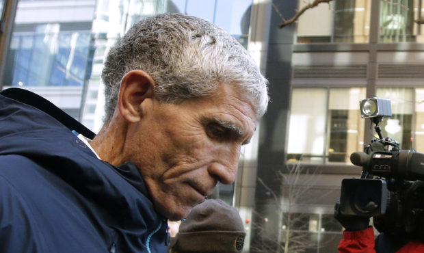 William "Rick" Singer founder of the Edge College & Career Network, departs federal court in Bo...