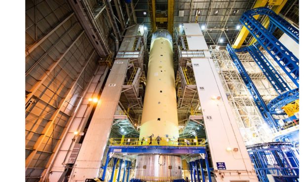 In the face of more frustrating delays with the rocket Boeing is building for NASA, the space agenc...