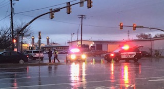 Motorcycle accident in St. George...