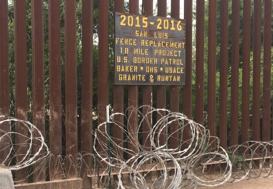 border fence immigration crisis...