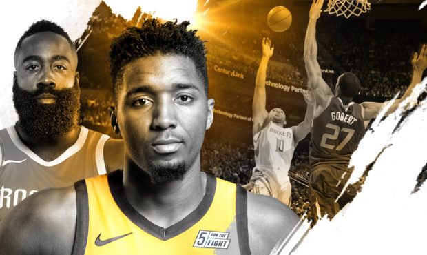 NBA playoffs first round Jazz Houston...