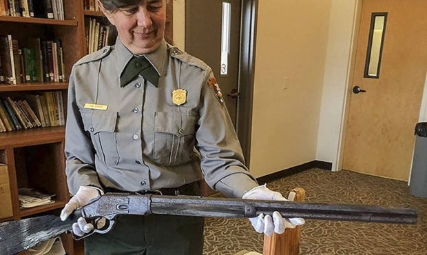 forgotten winchester rifle...