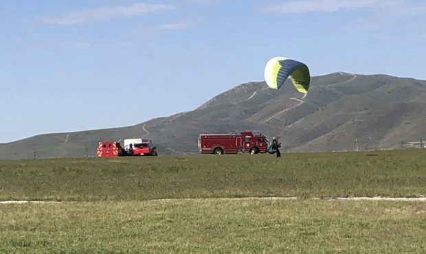 paraglider...