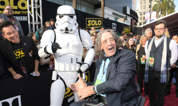 peter mayhew chewbacca...