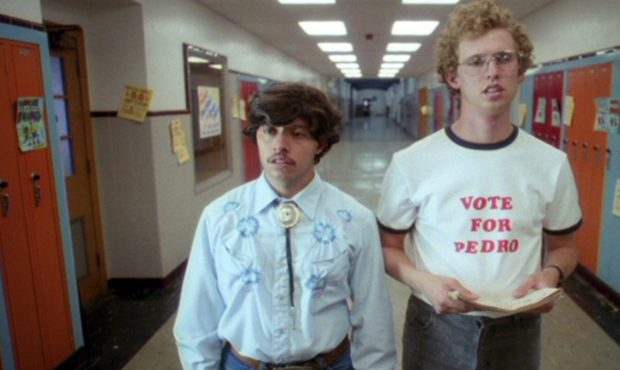 This 2004 photo provided by Twentieth Century Fox and Paramount Pictures shows Jon Heder, as Napole...