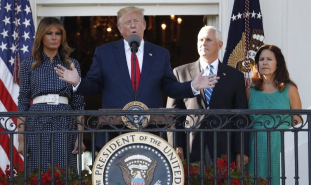 President Donald Trump says he hesitated to back a possible 2024 presidential run by Vice President...