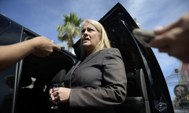 FILE - In this Jan. 16, 2018 file photo, then Puerto Rico Justice Secretary Wanda Vazquez answers r...