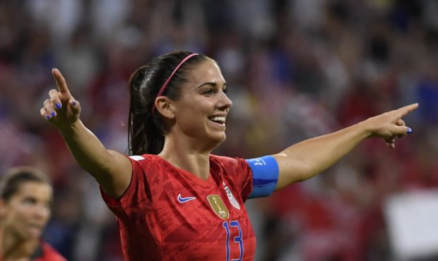 alex morgan USWNT world cup final england...