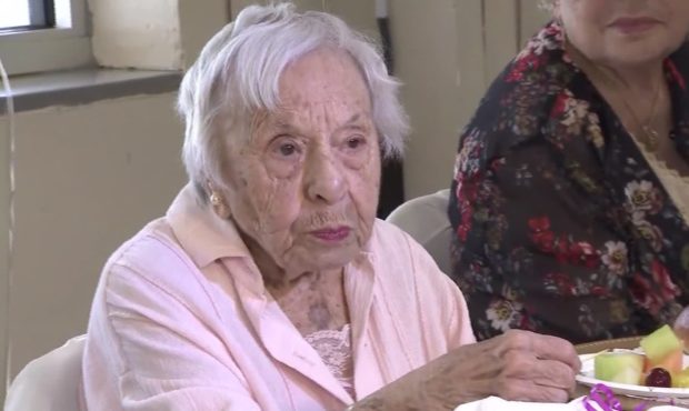 Louise Signore 107 never got married...