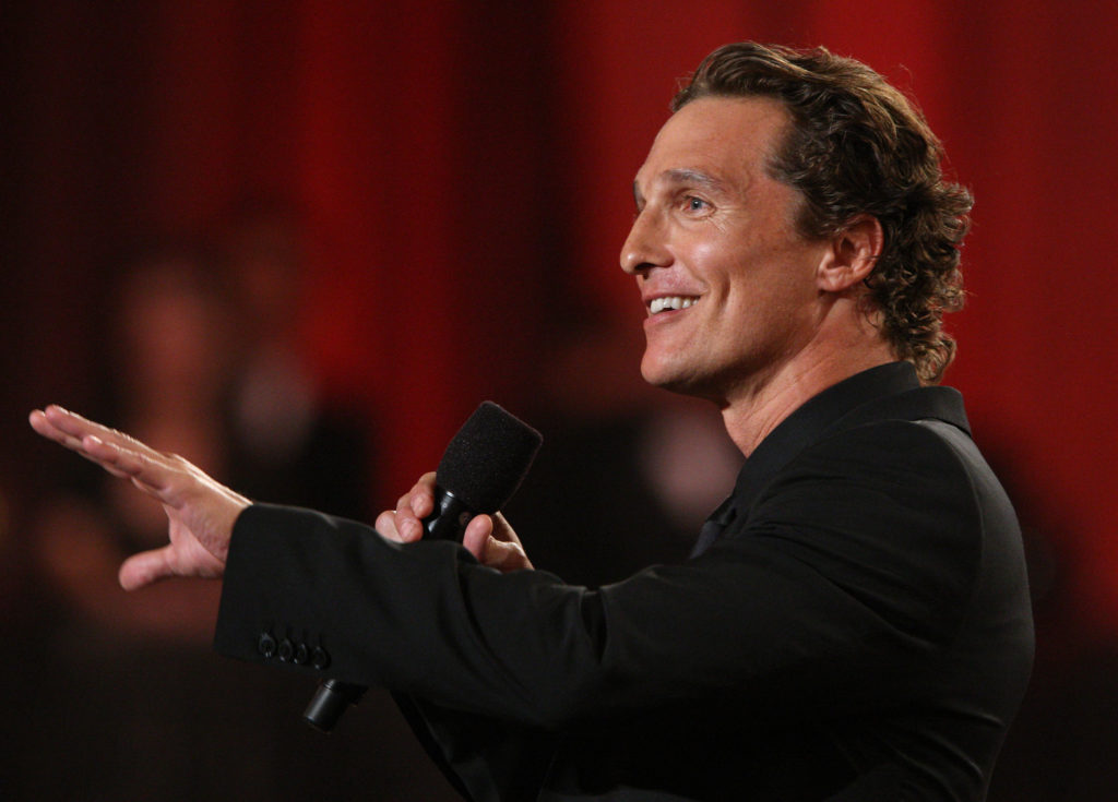 Matthew McConaughey joins the faculty at the University of Texas in Austin