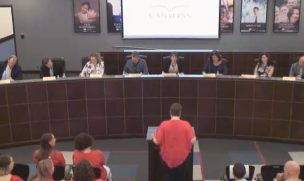 (Photo: Truth in Taxation meeting August 6, 2019.  Credit: Canyons School District)...