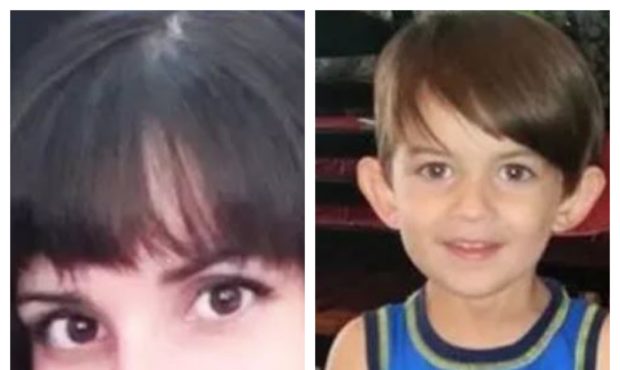(Emily Quijano Almiron and her son, Gabriel, courtesy Orem Police)...