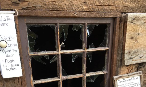 Vandals have caused $1,500 to Provo's Pioneer Village. It's the second time the property has been v...
