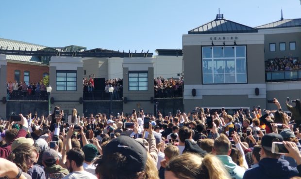 Thousands gathered at the Gateway on Saturday October 5th for a free showing of Kanye West's Sunday...