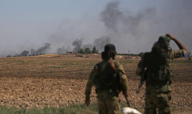 president trump northern syria...