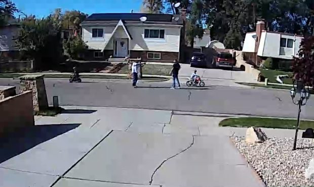 (Credit: Doorbell camera footage, anonymous)...