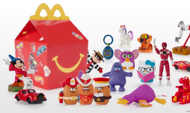 Some of the Happy Meal toys McDonald's is bringing back for a limited time. (Photo credit: CNN)...