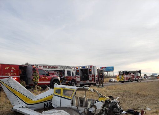 roy plane crash ogden airport...