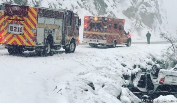 (Credit: North Fork Fire Department)...