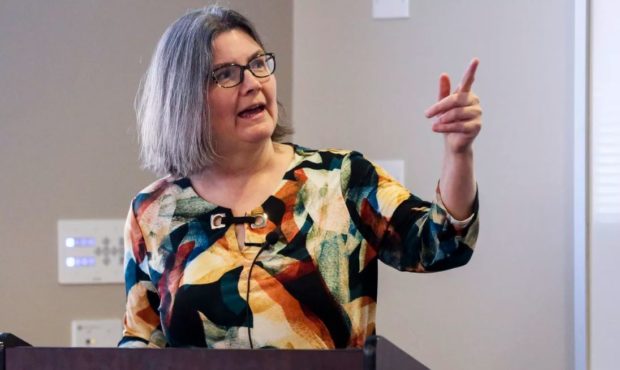 (Karra Porter, Co-Founder Utah Cold Case Coalition.  Credit: Colter Peterson, Deseret News)...