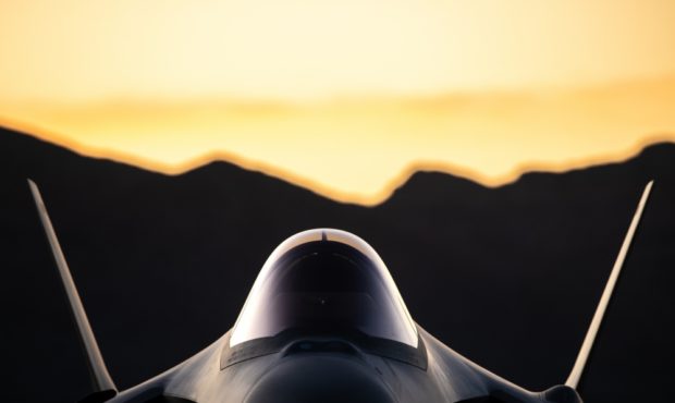 F-35A Lightning II during the Aviation Nation Airshow Nov. 16, 2019, at Nellis Air Force Base, Neva...
