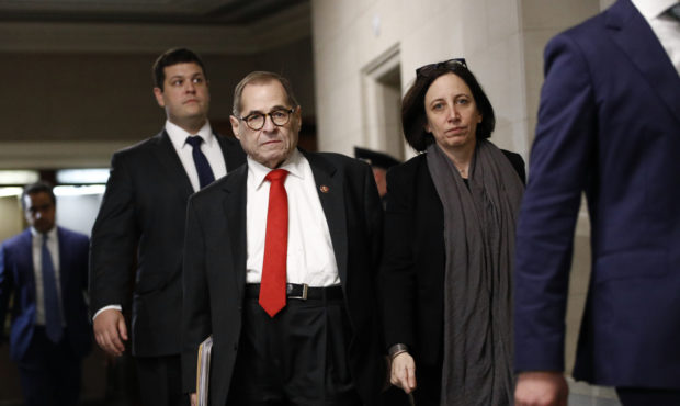 House Judiciary Committee Chairman Jerrold Nadler, D-N.Y., departs after the House Judiciary Commit...