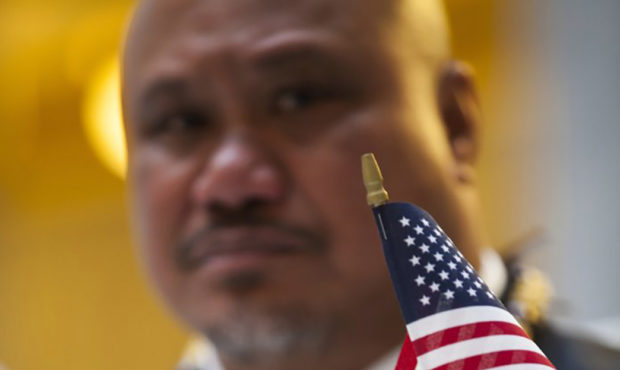 File- In this undated file image provided by nonprofit advocacy and legal group Equally American, J...