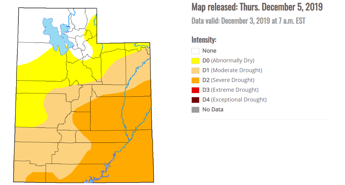 Latest snow storm expected to pull parts of Utah out of a drought ...