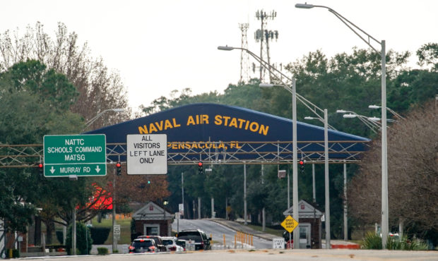 PENSACOLA, FLORIDA - DECEMBER 06: A general view of the atmosphere at the Pensacola Naval Air Stati...