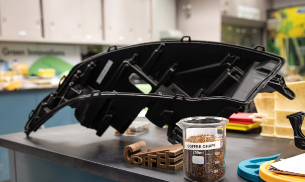 Ford is using coffee chaff to help reduce its
environmental impact.
Rob Widdis Photography/Ford...