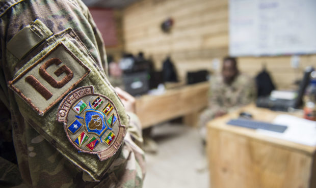 In this photo taken Feb. 24, 2018 and released by the U.S. Air Force, Tech. Sgt. Starr Day, assista...