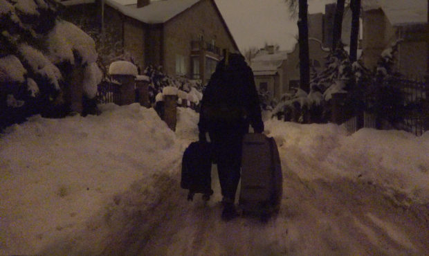 This undated photo provided by HBO Documentary Films shows a scene from "Welcome to Chechnya." In d...