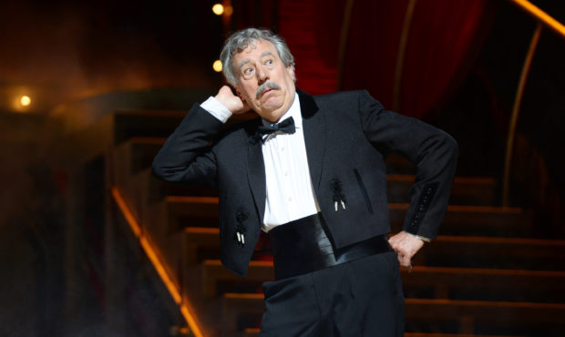 LONDON, ENGLAND - JULY 20:  (EXCLUSIVE COVERAGE) Terry Jones performs on the closing night of 'Mont...