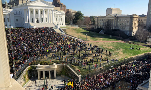 gun rights rally Virginia...